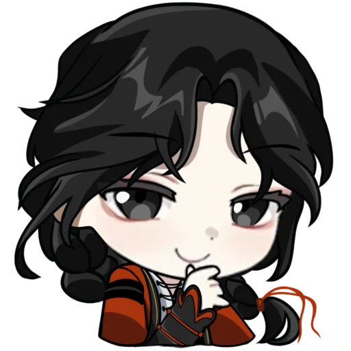😏 Стикер «tgcf x genshin» для Telegram