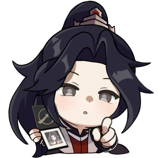 🙄 Стикер «tgcf x genshin» для Telegram