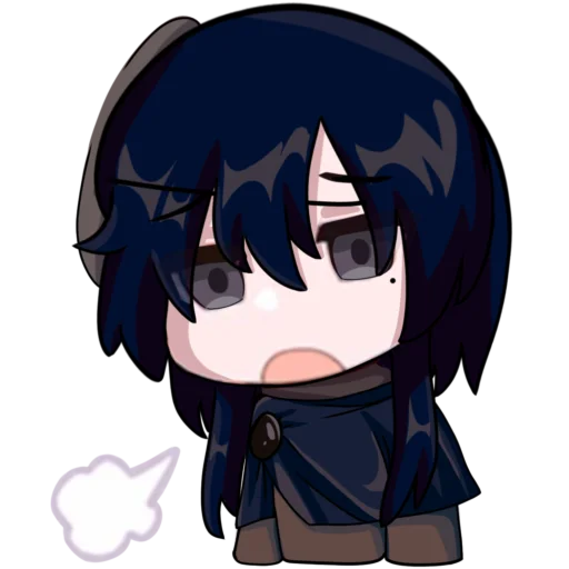 😔 Стикер «tgcf x genshin» для Telegram