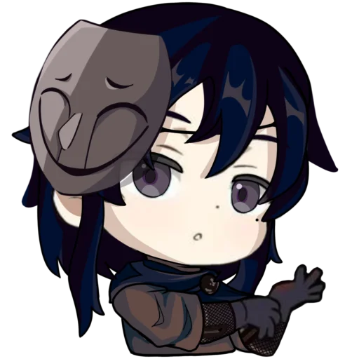 😐 Стикер «tgcf x genshin» для Telegram