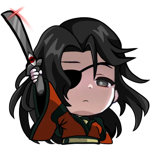😠 Стикер «tgcf x genshin» для Telegram