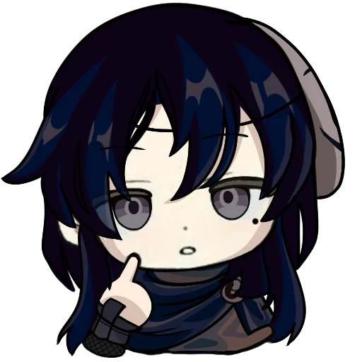 😕 Стикер «tgcf x genshin» для Telegram