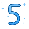 Стикер 55 telegram color 4