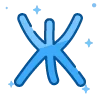 Стикер 8 telegram color 4