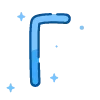 Стикер 4 telegram color 4