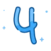 Стикер 25 telegram color 4