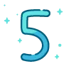 Стикер 55 Telegram Color 9