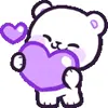 Стикер 8 purple add #colors #purple