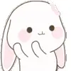 Стикер 41 cute rabbit add #cute #animal