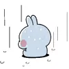 Стикер 13 cute rabbit add #cute #animal