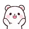 Стикер 16 cute rabbit add #cute #animal