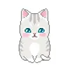 Стикер 51 cute rabbit add #cute #animal