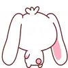 Стикер 31 cute rabbit add #cute #animal