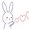 Стикер 35 cute rabbit add #cute #animal