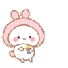 Стикер 18 cute rabbit add #cute #animal