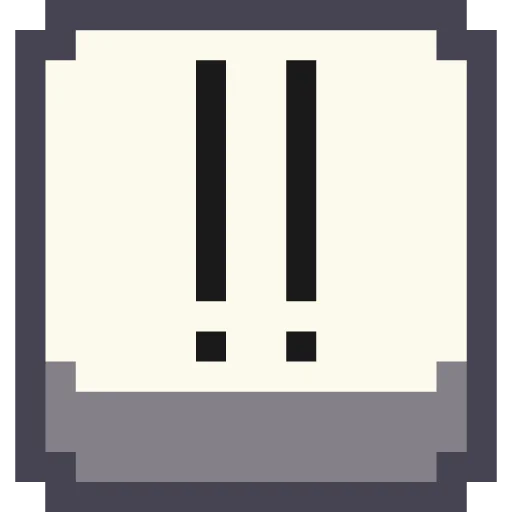 ‼️ Стикер «Pixel Cyrillic» для Telegram