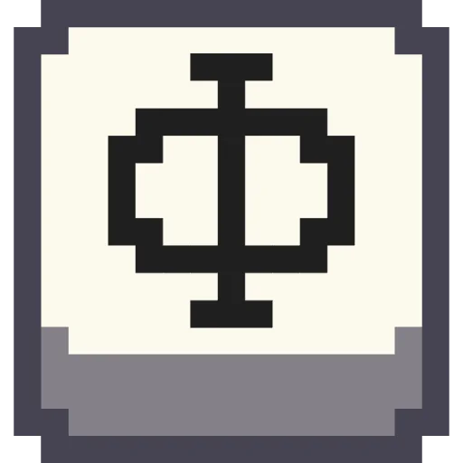 🔤 Стикер «Pixel Cyrillic» для Telegram