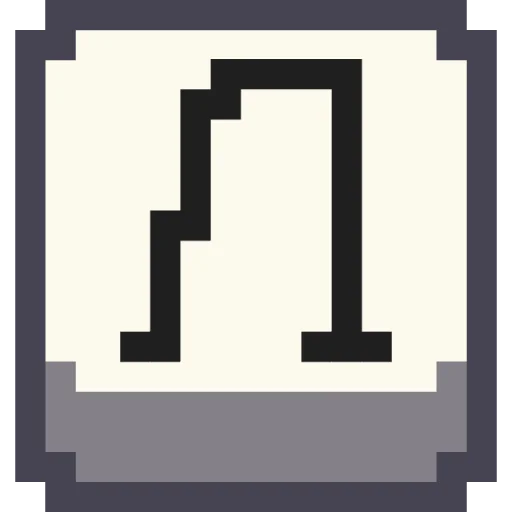 🔤 Стикер «Pixel Cyrillic» для Telegram