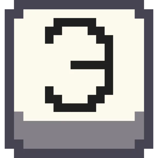 🔤 Стикер «Pixel Cyrillic» для Telegram