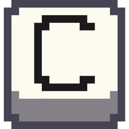 🔤 Стикер «Pixel Cyrillic» для Telegram