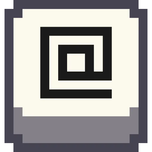 🆔 Стикер «Pixel Latin» для Telegram