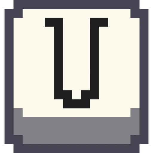 🔤 Стикер «Pixel Latin» для Telegram