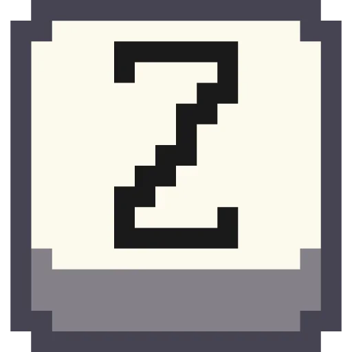 🔤 Стикер «Pixel Latin» для Telegram