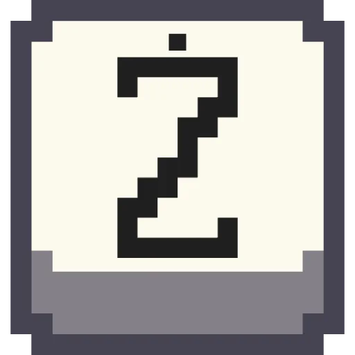 🔤 Стикер «Pixel Latin» для Telegram