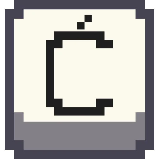 🔤 Стикер «Pixel Latin» для Telegram