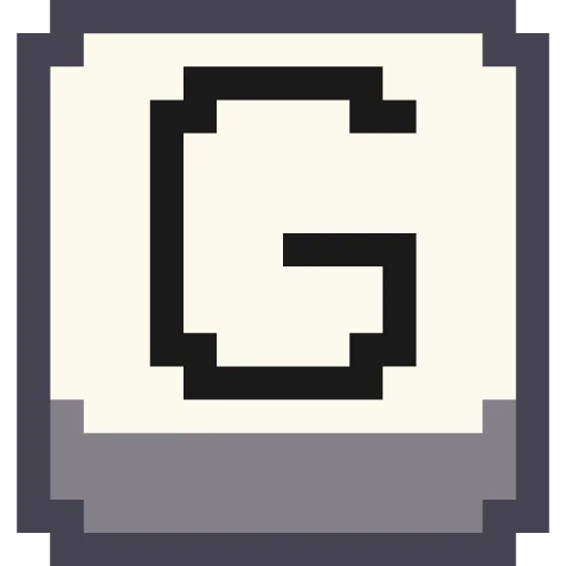 🔤 Стикер «Pixel Latin» для Telegram