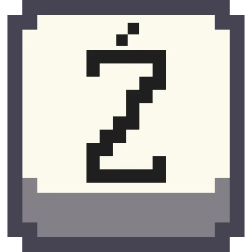 🔤 Стикер «Pixel Latin» для Telegram