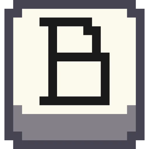 🔤 Стикер «Pixel Latin» для Telegram