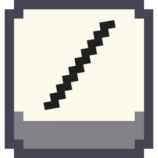 🖊 Стикер «Pixel Numbers» для Telegram