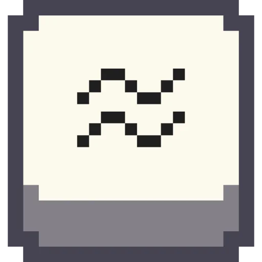🟰 Стикер «Pixel Numbers» для Telegram