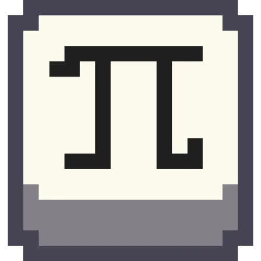 3⃣ Стикер «Pixel Numbers» для Telegram