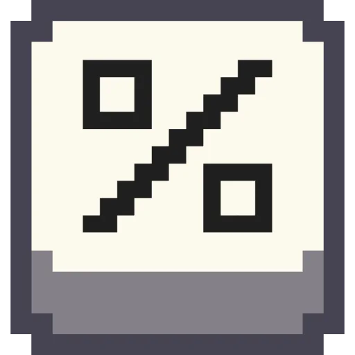 💯 Стикер «Pixel Numbers» для Telegram
