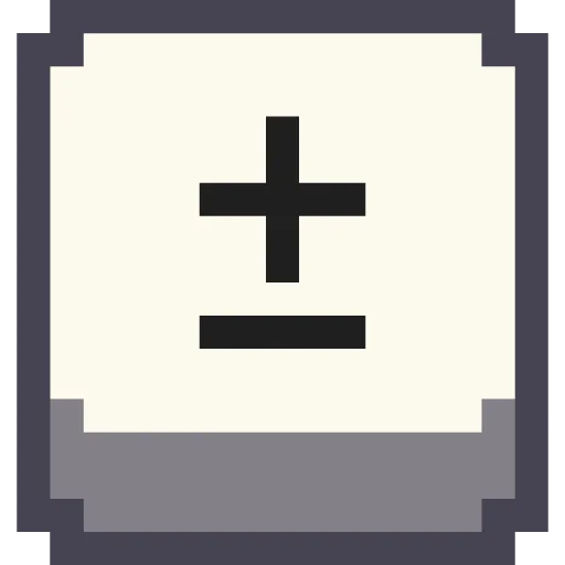 ➕ Стикер «Pixel Numbers» для Telegram