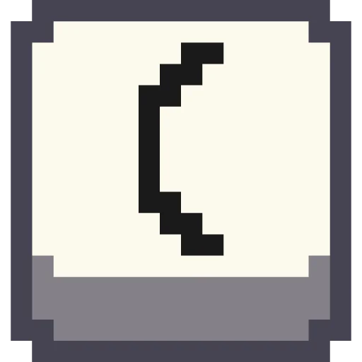 📎 Стикер «Pixel Numbers» для Telegram