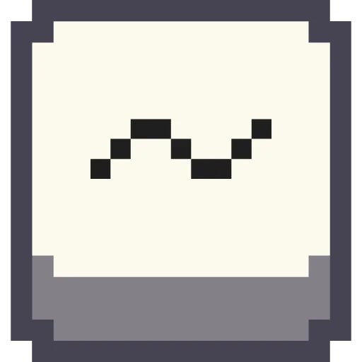 〰 Стикер «Pixel Numbers» для Telegram
