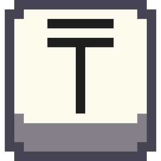 💲 Стикер «Pixel Numbers» для Telegram