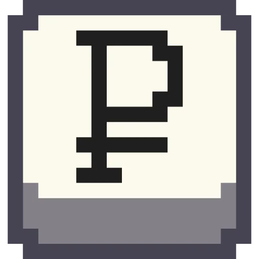 💲 Стикер «Pixel Numbers» для Telegram