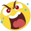 Стикер 44 💙 Viber emoji - смайлы из Вайбера