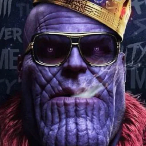 😕 Стикер «Thanos Face» для Telegram