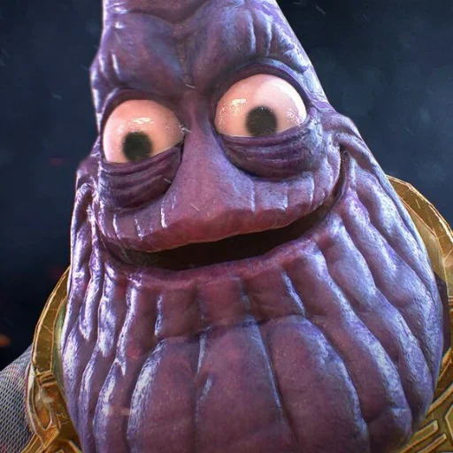 ☹️ Стикер «Thanos Face» для Telegram