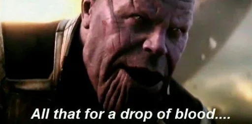 😉 Стикер «Thanos» для Telegram