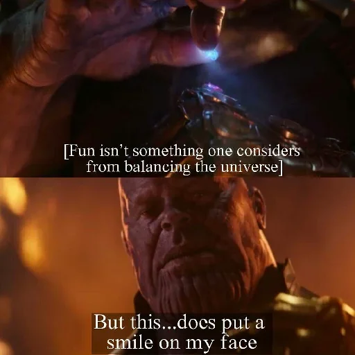 😉 Стикер «Thanos» для Telegram