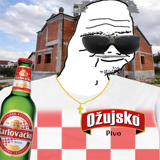 🇭🇷 Стикер «>that 30 year old boomer» для Telegram