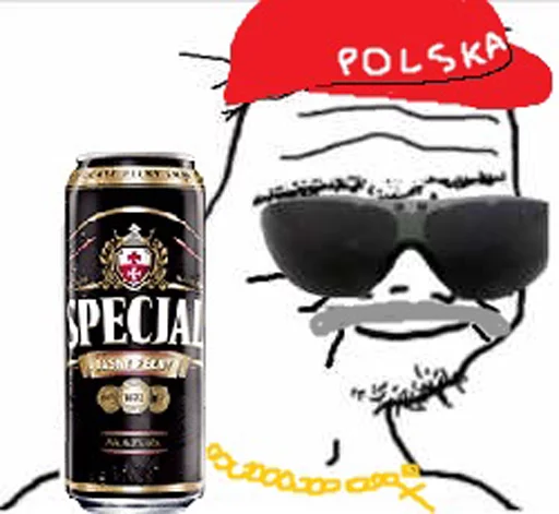 🇵🇱 Стикер «>that 30 year old boomer» для Telegram