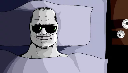 😎 Стикер «>that 30 year old boomer» для Telegram