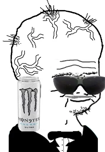 👽 Стикер «>that 30 year old boomer» для Telegram